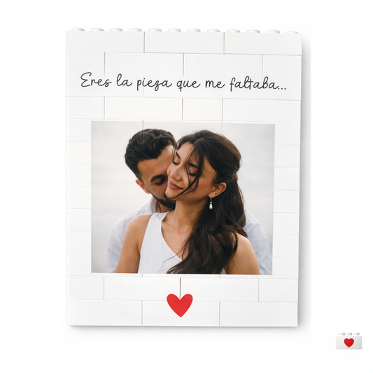 Pieza Armable Personalizada con Foto y Texto